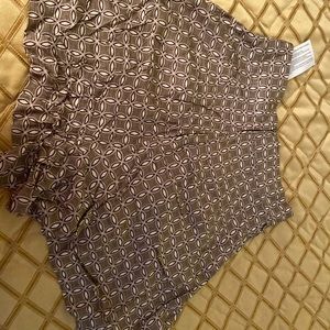 H&M printed shorts sz 6